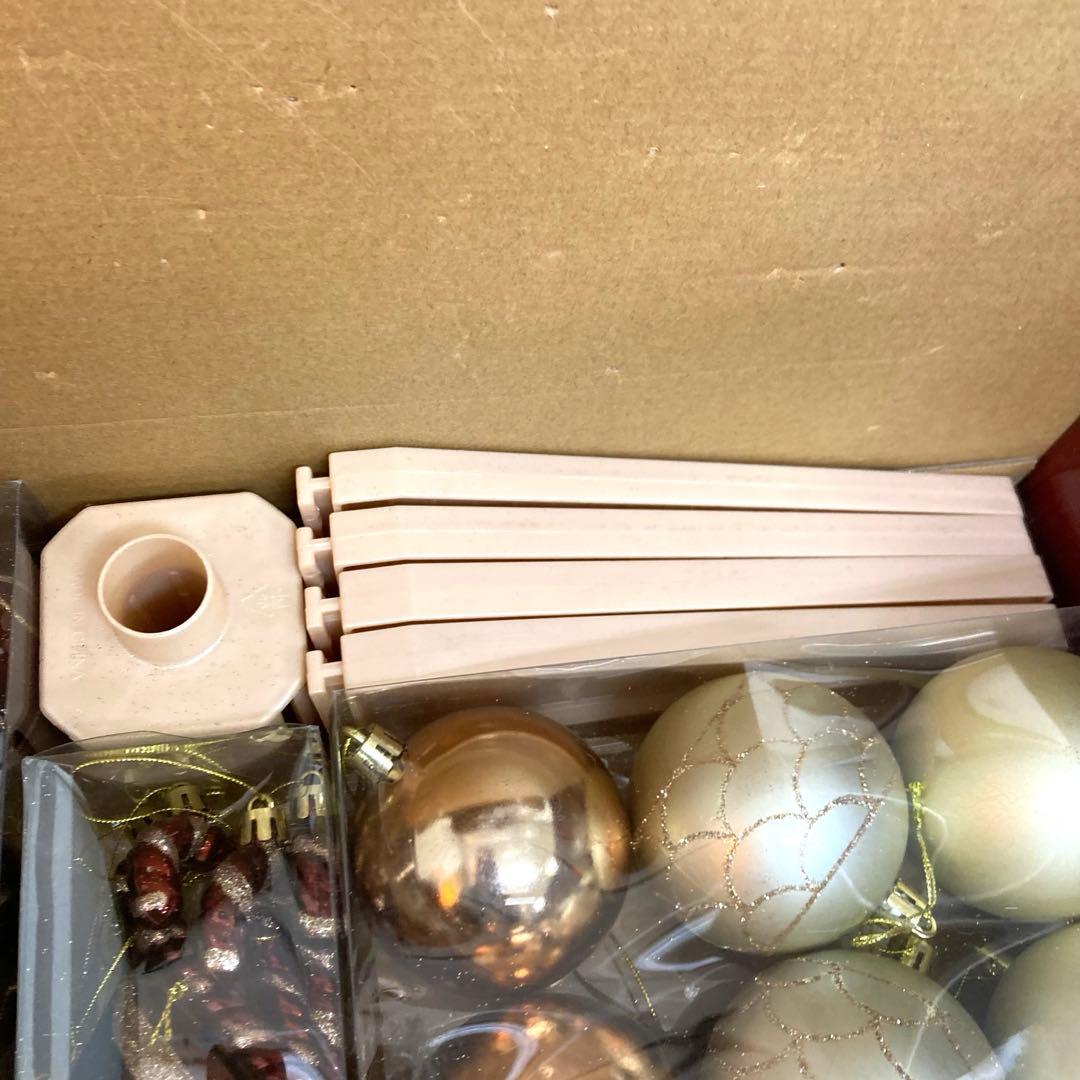 A706-6 Francfranc クリスマスツリー クリーム180cm