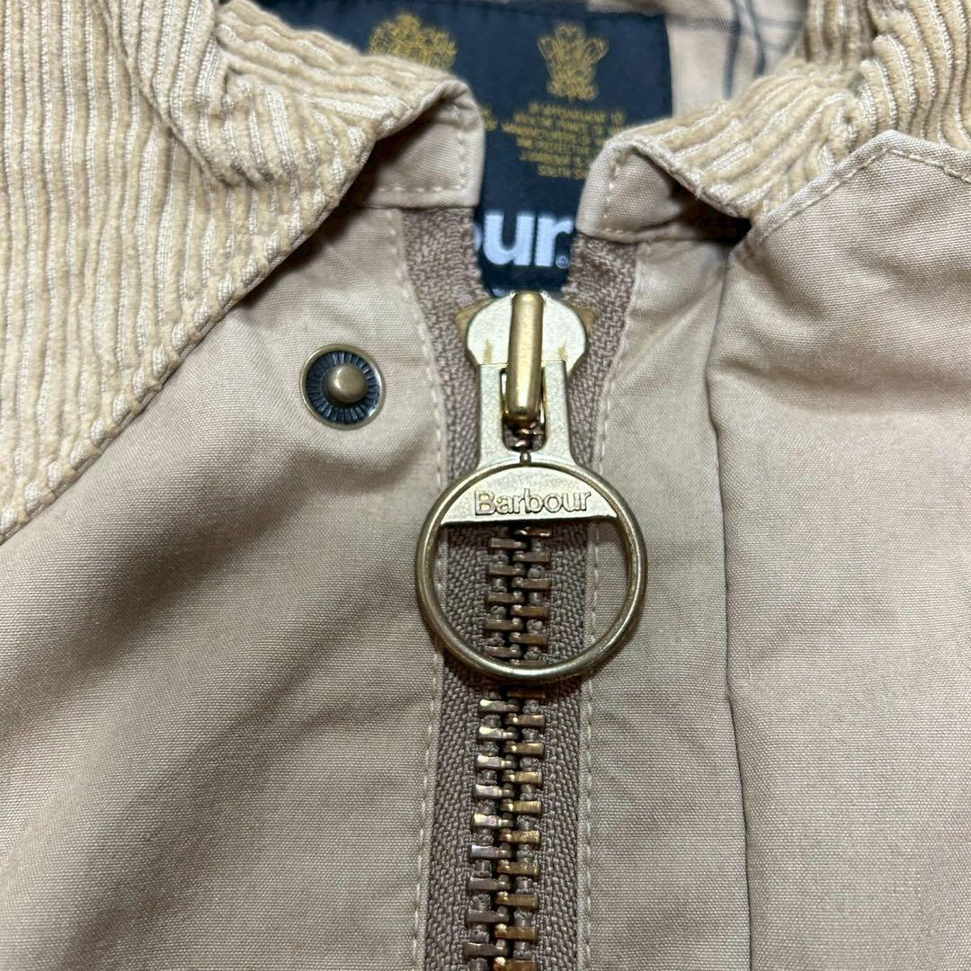 バブアー ノンオイルジャケット スリーワラント ビデイル ベージュ