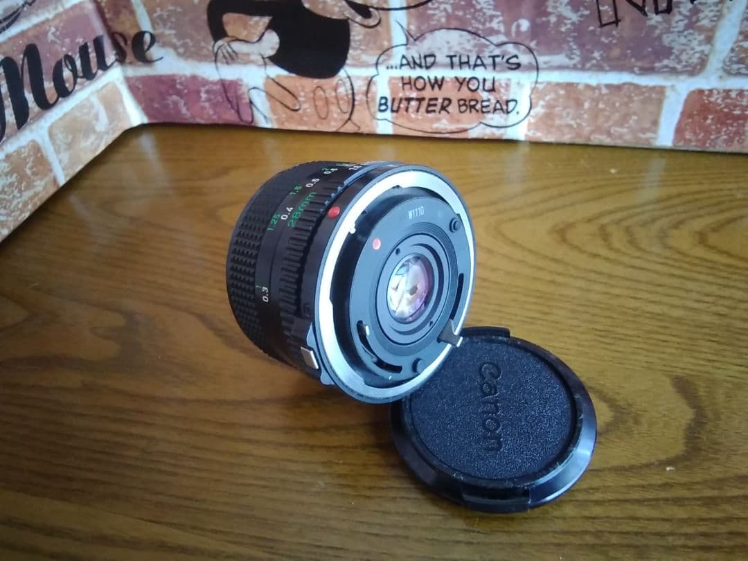 キヤノンnew F-1+ FD28mm 1:2.8 マニュアルフォーカス一眼レフ