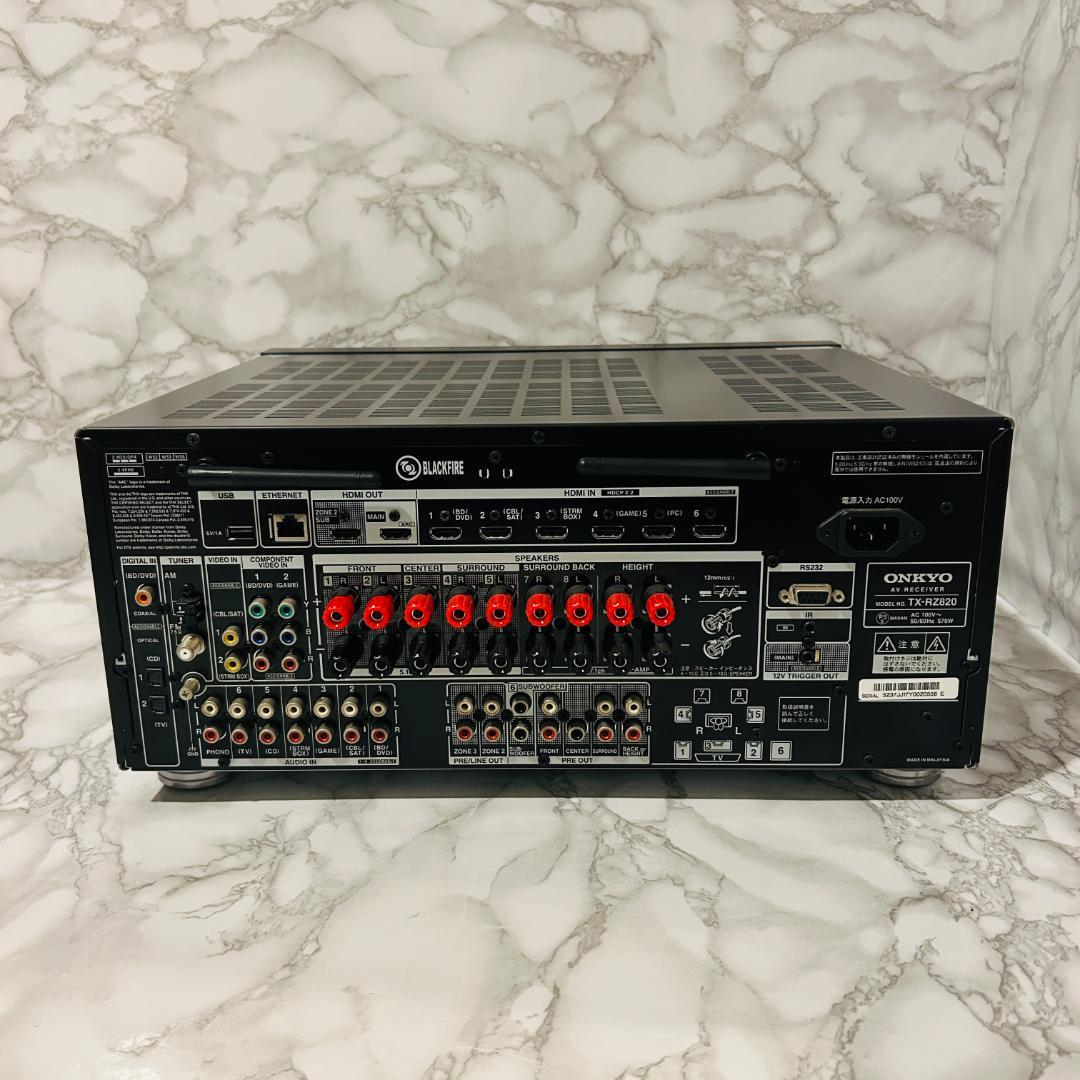 【美品】ONKYO AVレシーバー TX-RZ820 7.2ch対応