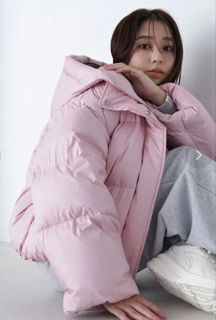 極美品！ナチュラルビューティーベーシック　ショートダウンフェザージャケット