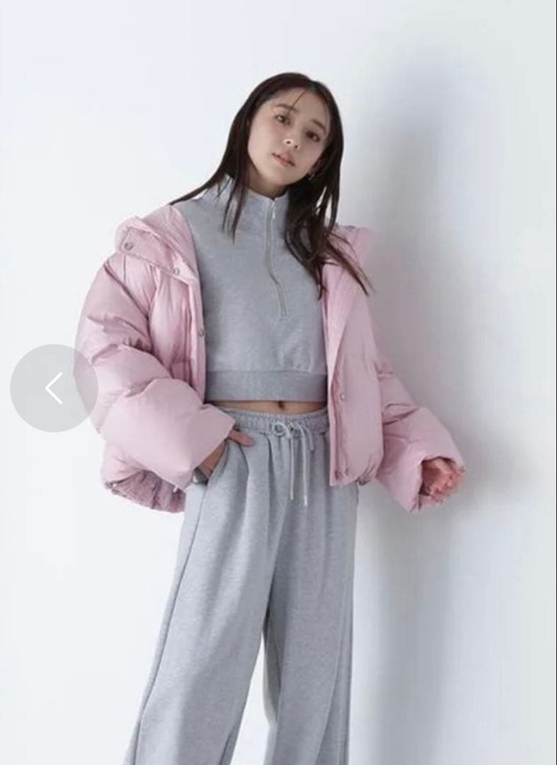 極美品！ナチュラルビューティーベーシック　ショートダウンフェザージャケット