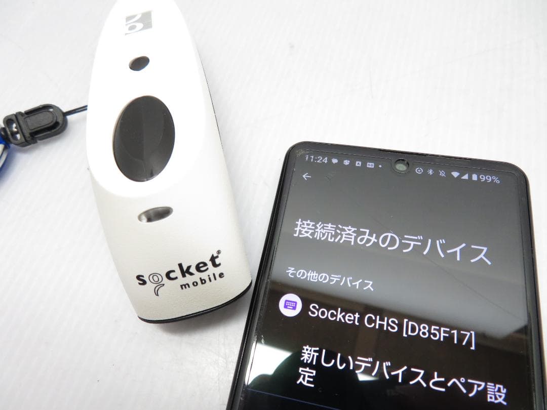 動作確認済み ソケットモバイル バーコードリーダー CHS 7Ci