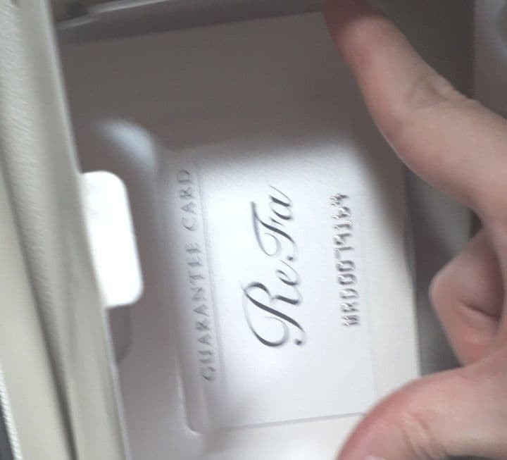 超美品 リファ ReFa RM-CR2339B SILVER 正規品