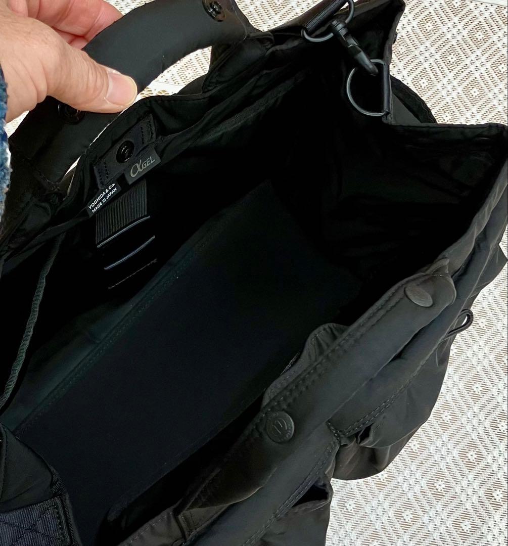 ら*ア様 PORTER/吉田かばん◆ブラック トートバッグ◆片