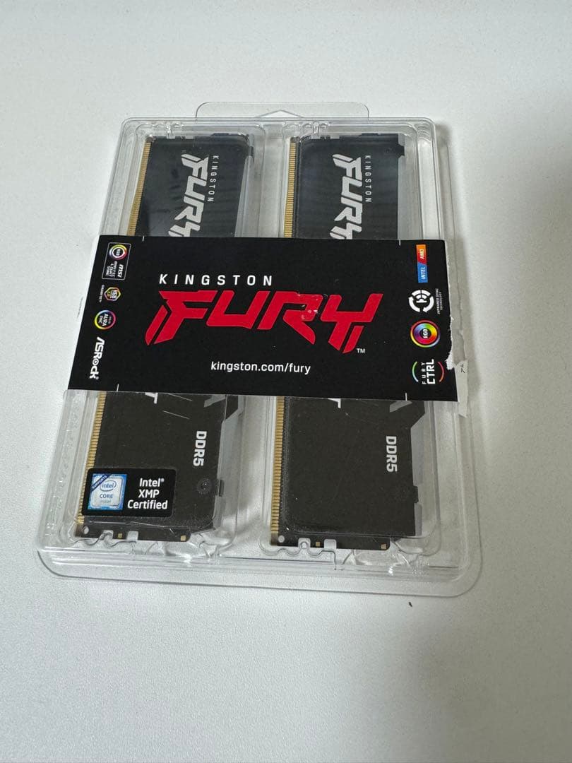 KINGSTON FURY DDR5 メモリ　16GB 2枚組