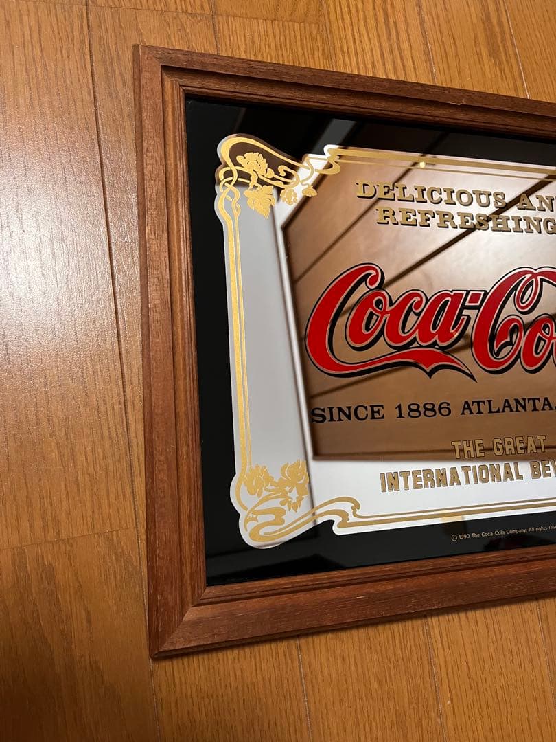 【希少】　コカコーラ　バブミラー　ヴィンテージ