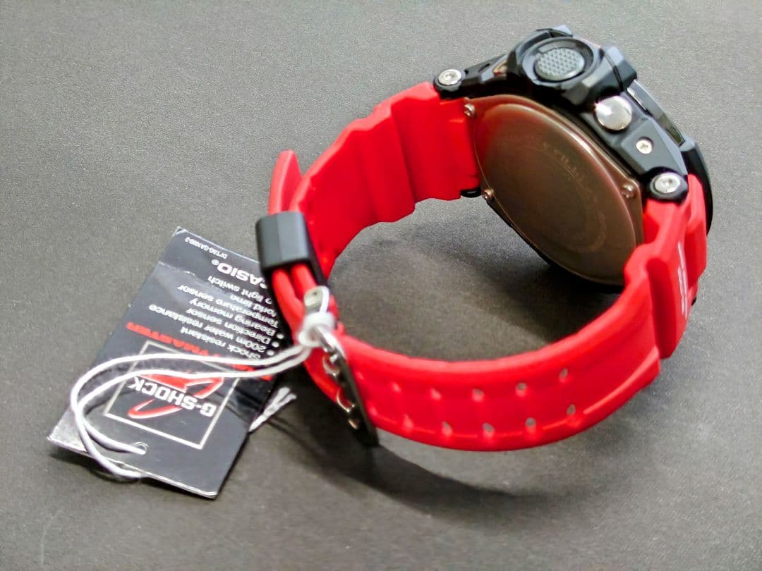 G-SHOCKGRAVITYMASTERスカイコックピット赤黒ラバー新品タグ付