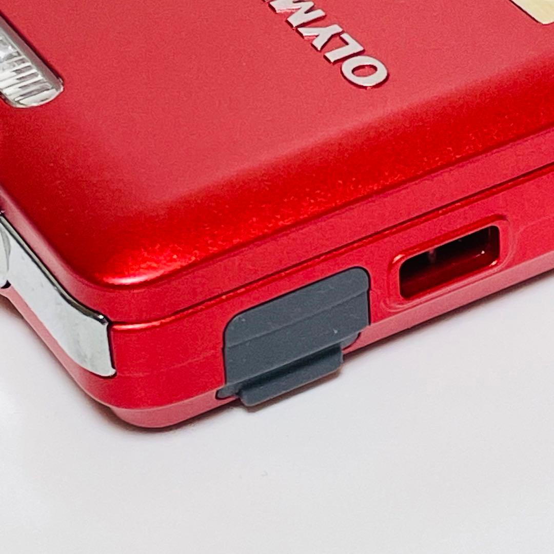 OLYMPUS オリンパス コンパクトデジタルカメラ VG-110 レッド