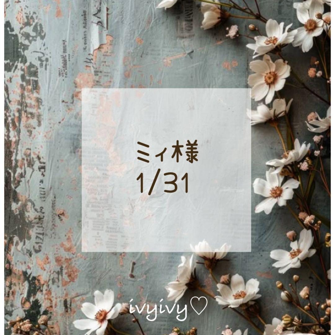ミィ様　1/31⭕️おまとめ追加分