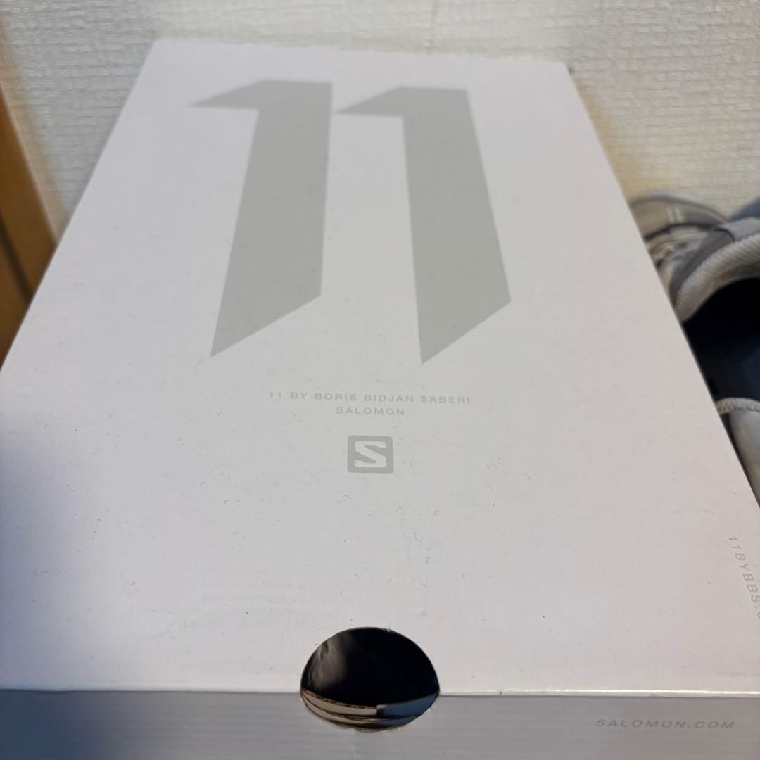 【箱付き】11bybbs×salomon bamba5 ライトグレー