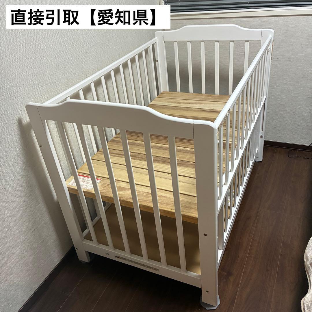 【愛知県直接引取】カトージ ベビーベッド タチベッド 床板すのこ KATOJI