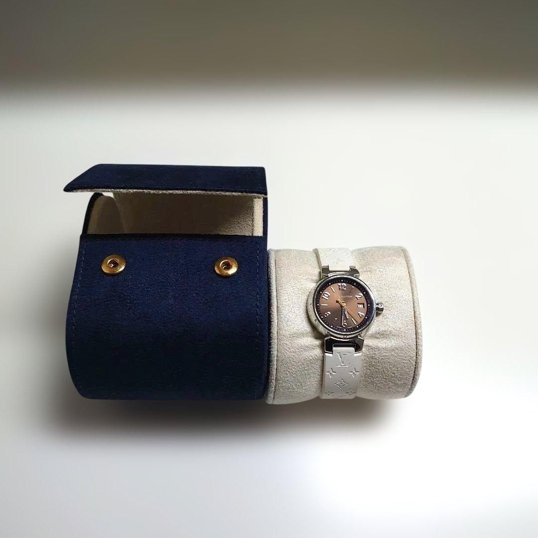 極美品Louis Vuitton ルイヴィトン タンブールQ1211モノグラム