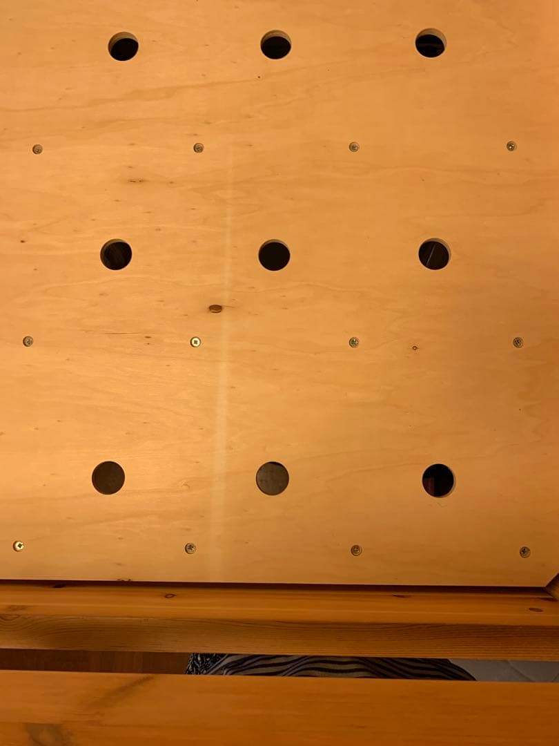 無印良品　MUJI パイン材　ミドルベッド　ロフトベッド