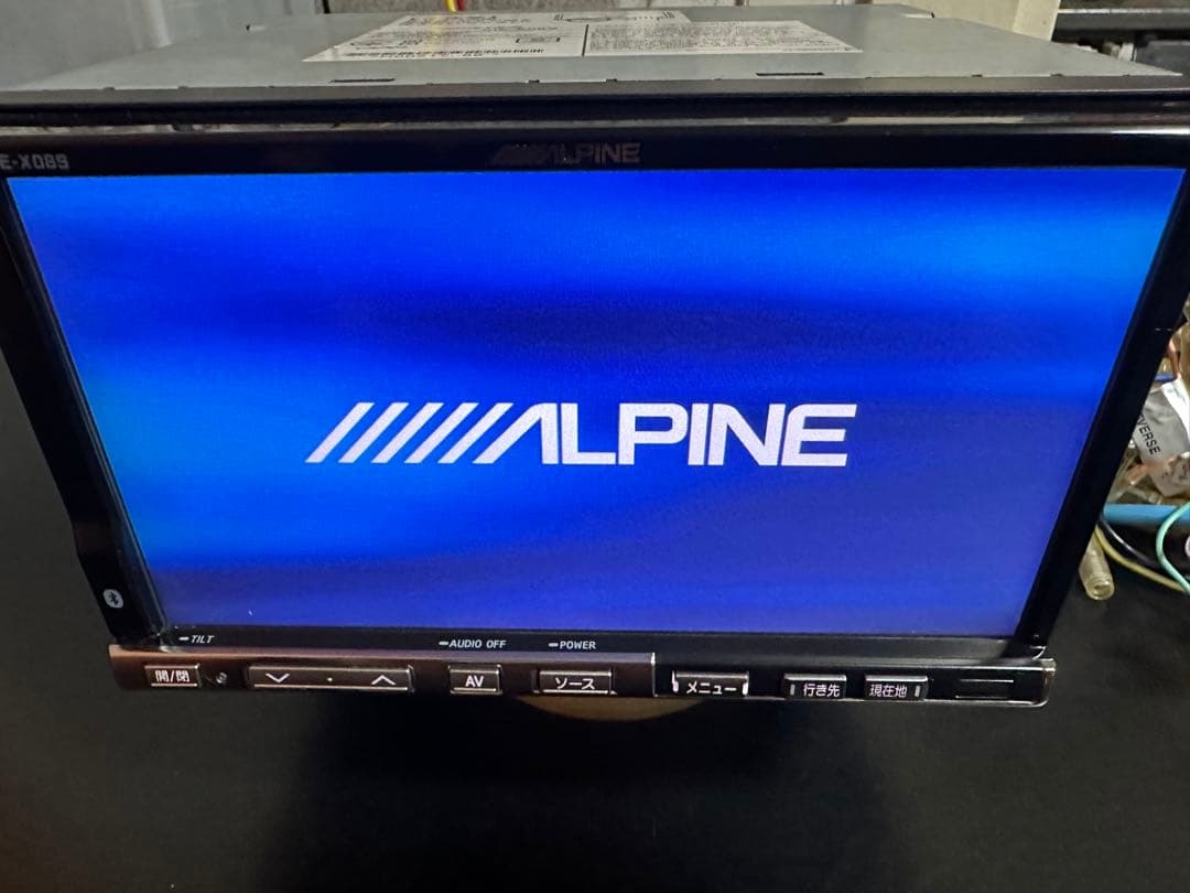 ALPINE VIE-X08S ラジオチューナー 2011