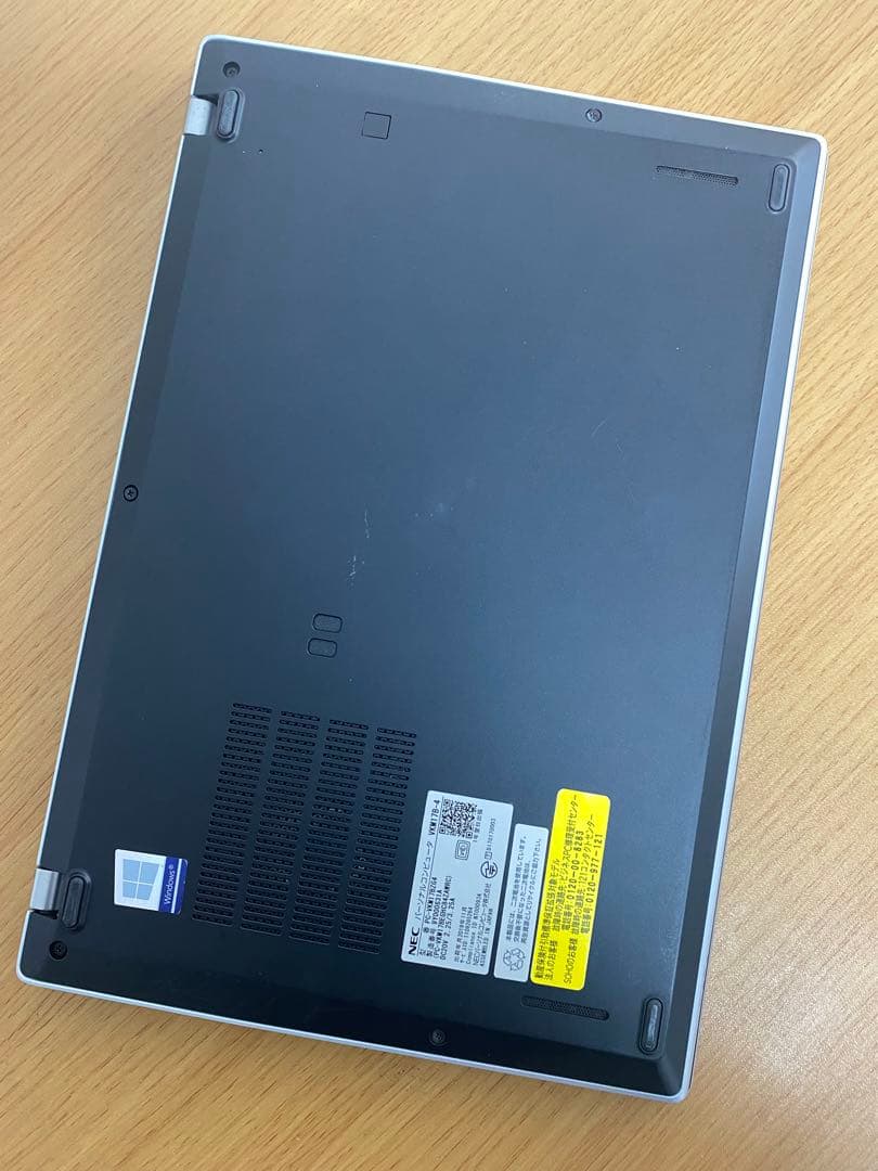 NECノートパソコン/i5-8350U/SSD256GB/メモリ8GB/無線