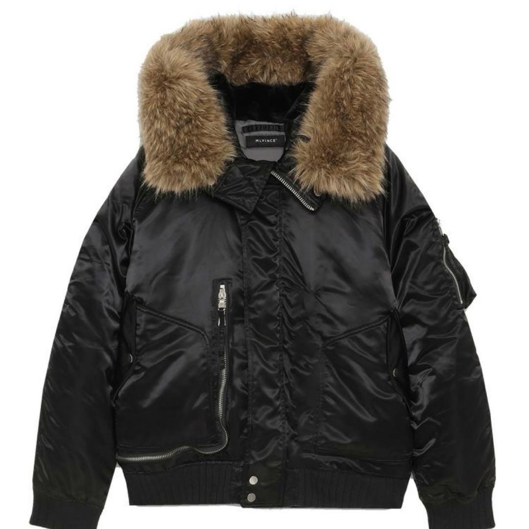 MLVINCE N-2B JACKET / BLACK Mサイズ