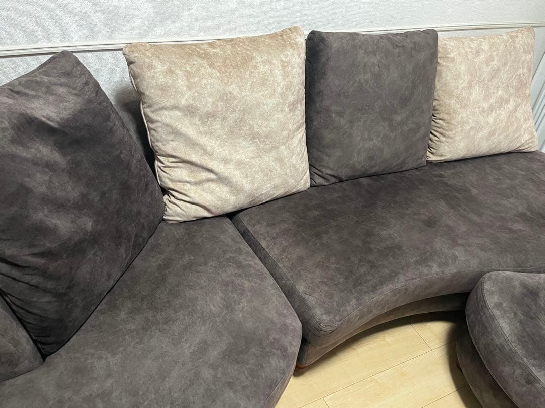 カウチソファ　3人がけ