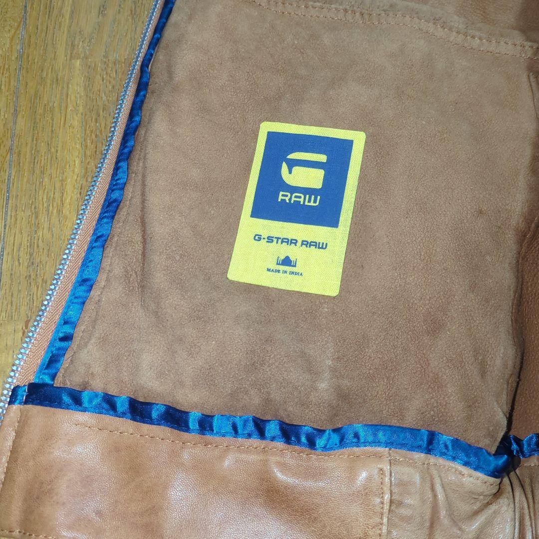 ※未使用新品※G-STAR RAW レザージャケット（羊革）