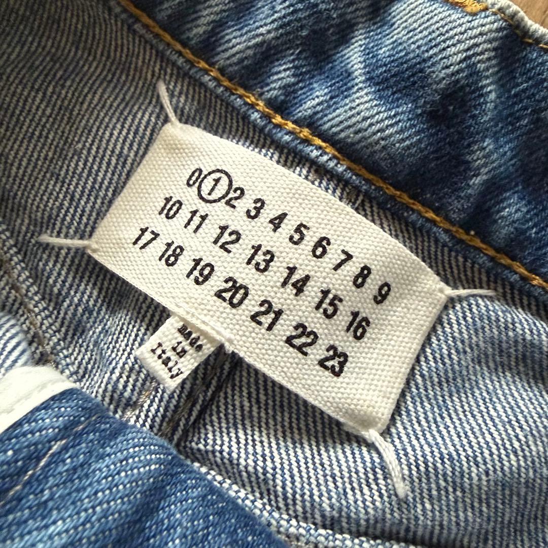 サイズ36 maison margiela カットアウトデニム