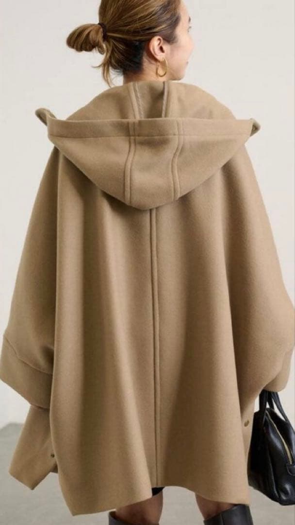 FRAMeWORKメルトンダッフルポンチョコート