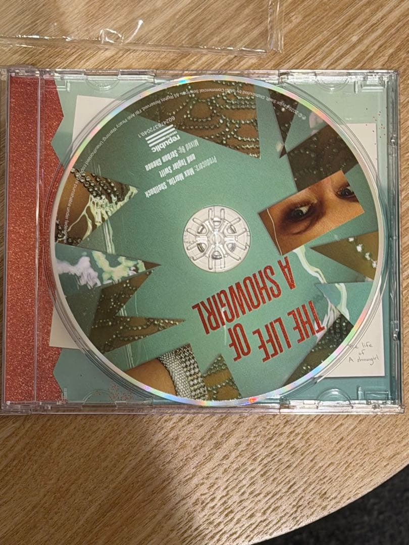 洋楽 THE LIFE OF A SHOWGIRL CD SIGNED PHOTO 1