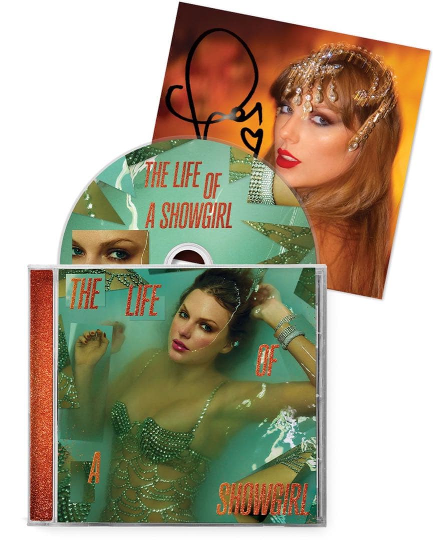 洋楽 THE LIFE OF A SHOWGIRL CD SIGNED PHOTO 1