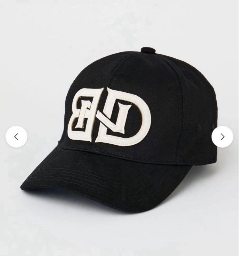 帽子 beeden LEATHER LOGO BASIC CAP