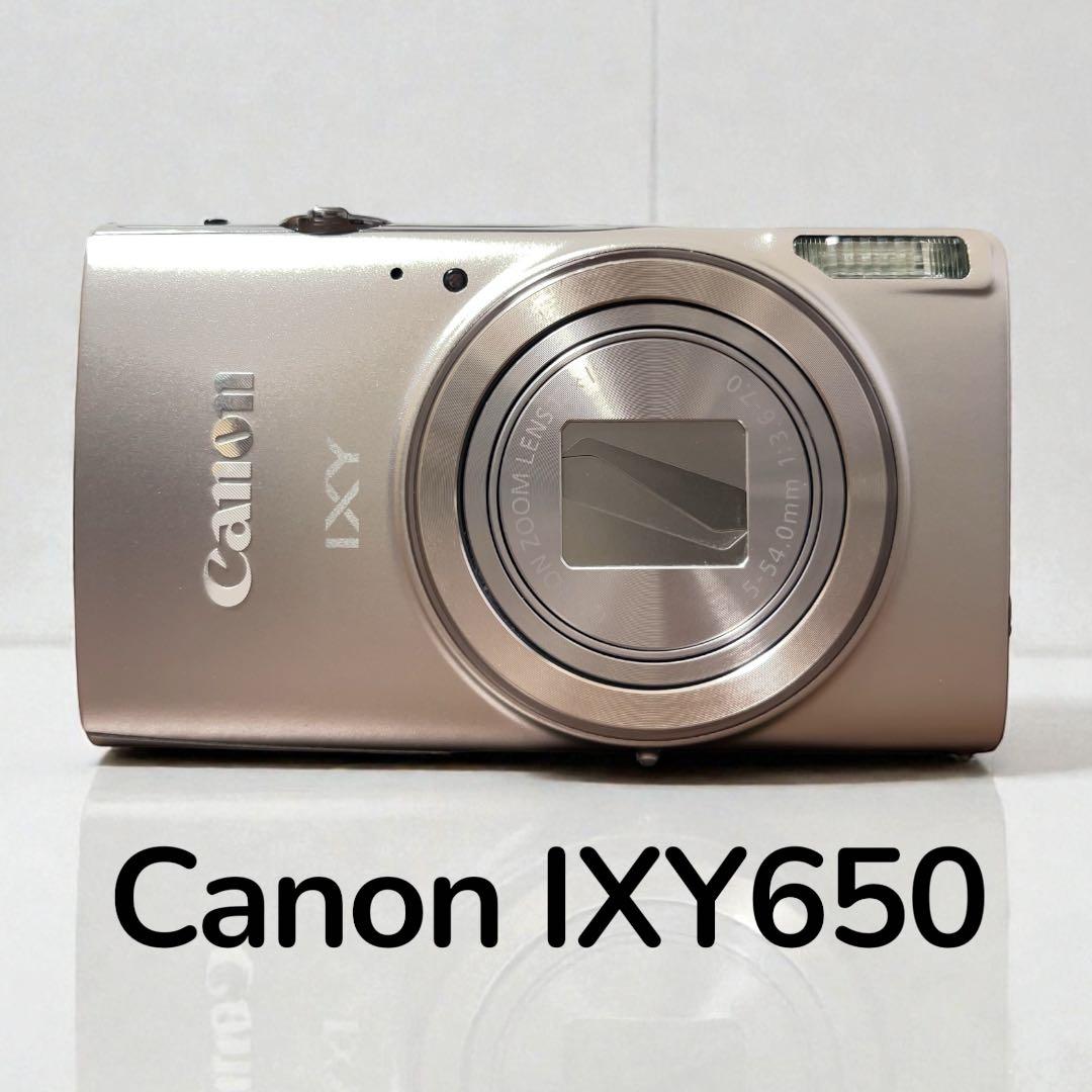 【極美品】 Canon IXY650 純正充電器バッテリー説明書ストラップ付き