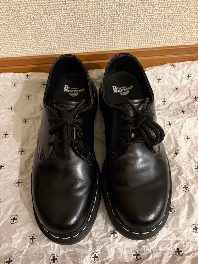 Dr. Martens 3ホール ホワイトステッチ 1461 WS UK5