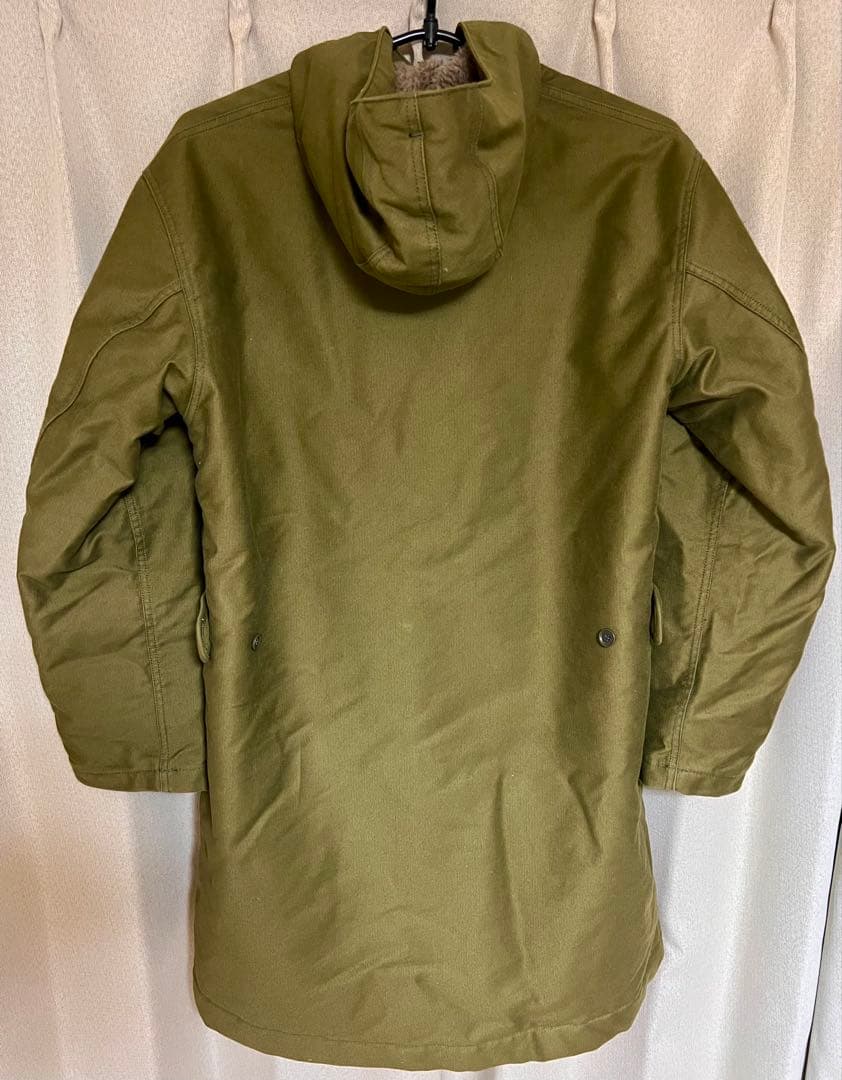 IRON HEART ロングコート 日本製 アルパカ ミリタリーモッズ XL