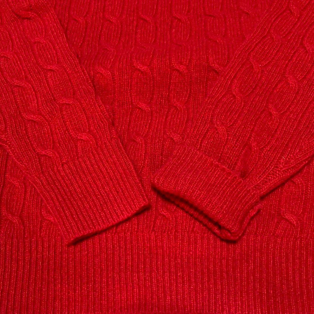【極美品】Ralph Lauren Sport ケーブルニット タートルネック
