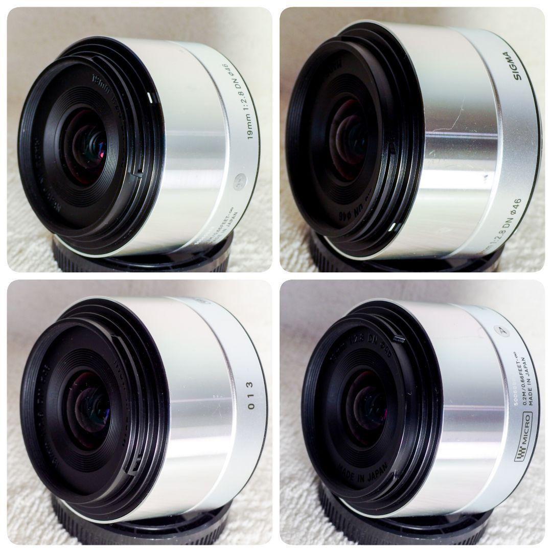 美品 SIGMA シグマ 19mm f2.8 ART DN マイクロフォーサーズ