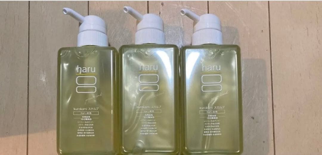 ot haru 黒髪スカルプシャンプー 400mL 3本セット