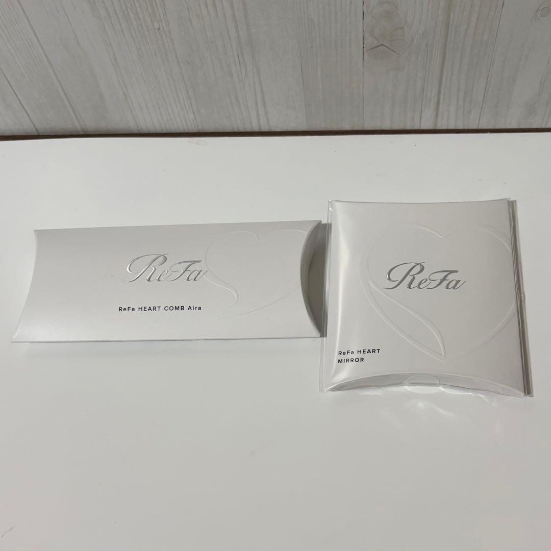 未開封 リファ ハートコーム アイラ ハートミラー シルキーブルー セット販売