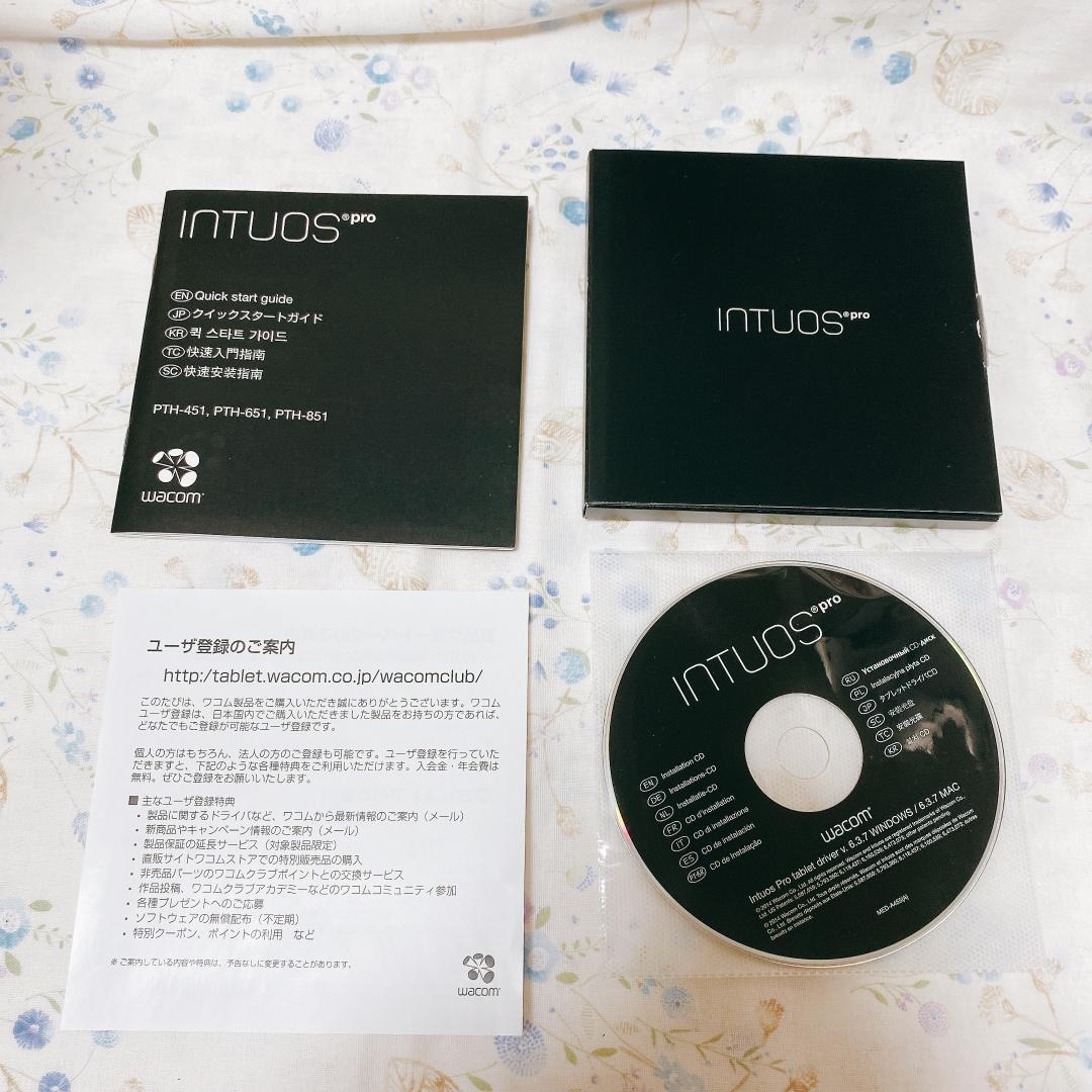 Wacom ペンタブレット INTUOS PTH-651 medium Mサイズ