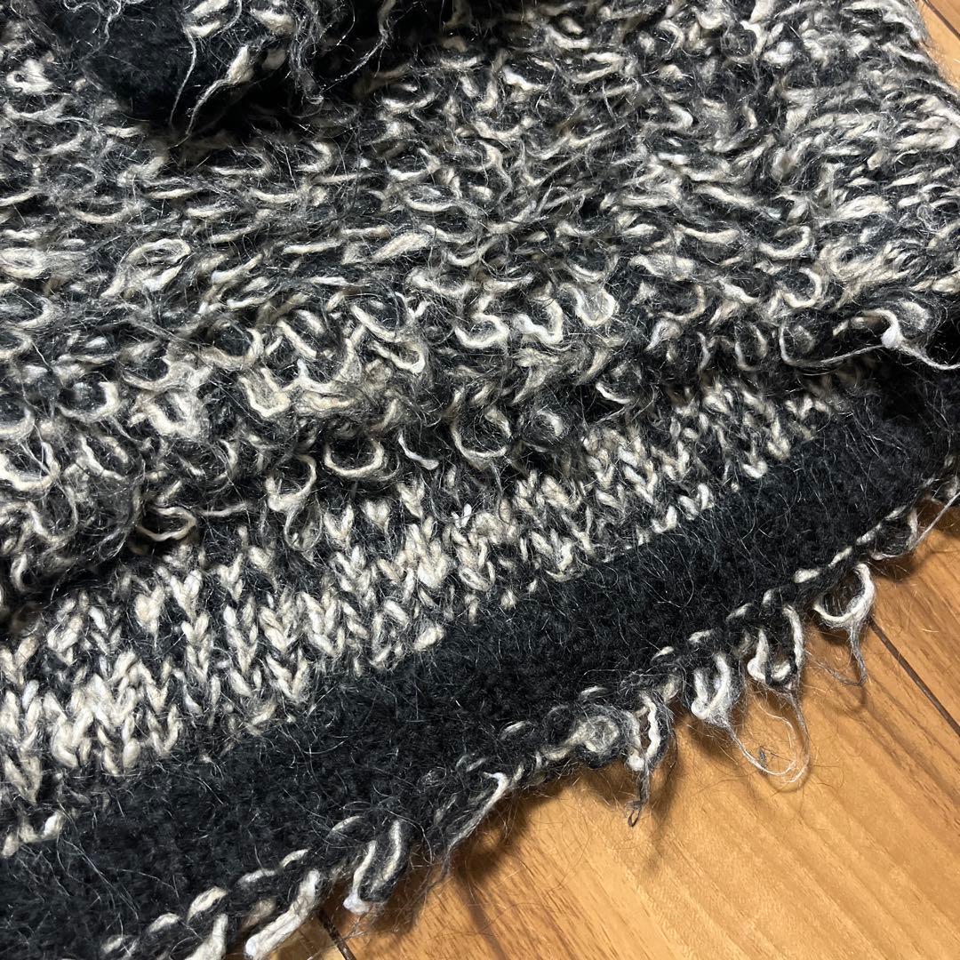 トップス CLANE MIX LOOP MOHAIR KNIT TOPS 2023FW