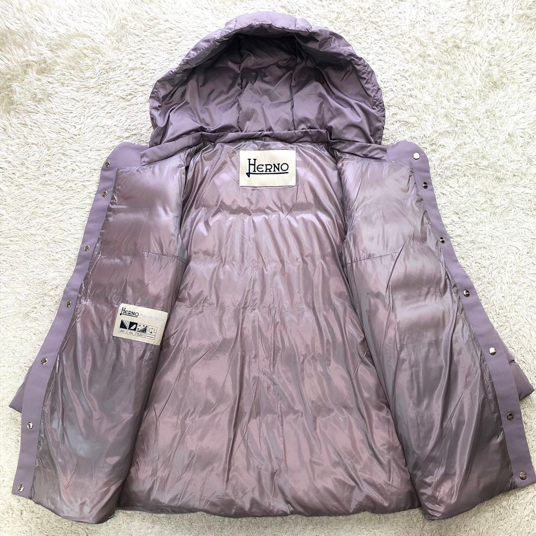 ヘルノ 切替え ダウンジャケット PIUMINO DONNA CORTO XL