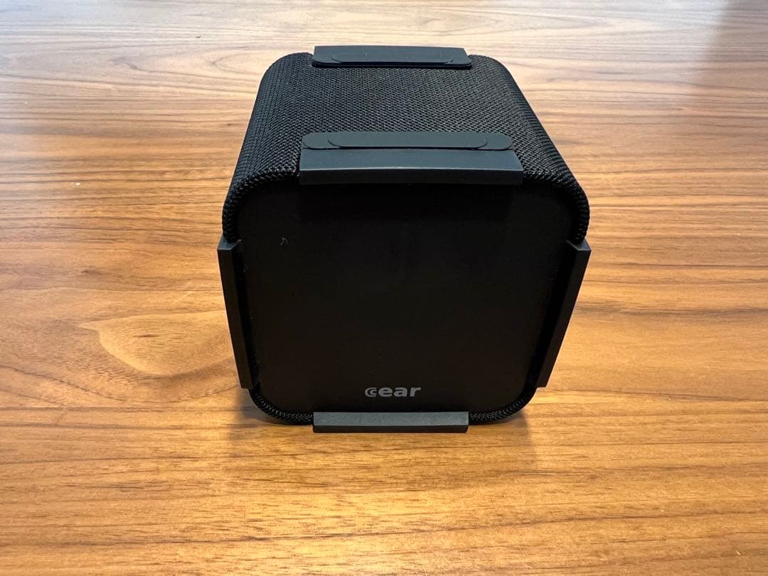 【美品】シーイヤーパヴェ Cear pavé ワイヤレススピーカー ブラック