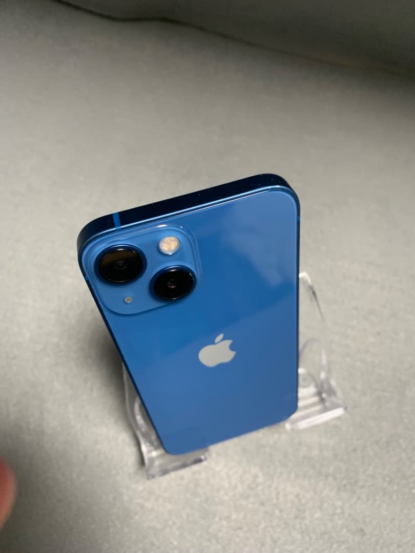 美品 国内版 SIMフリー iPhone13 mini 512GB ブルー色