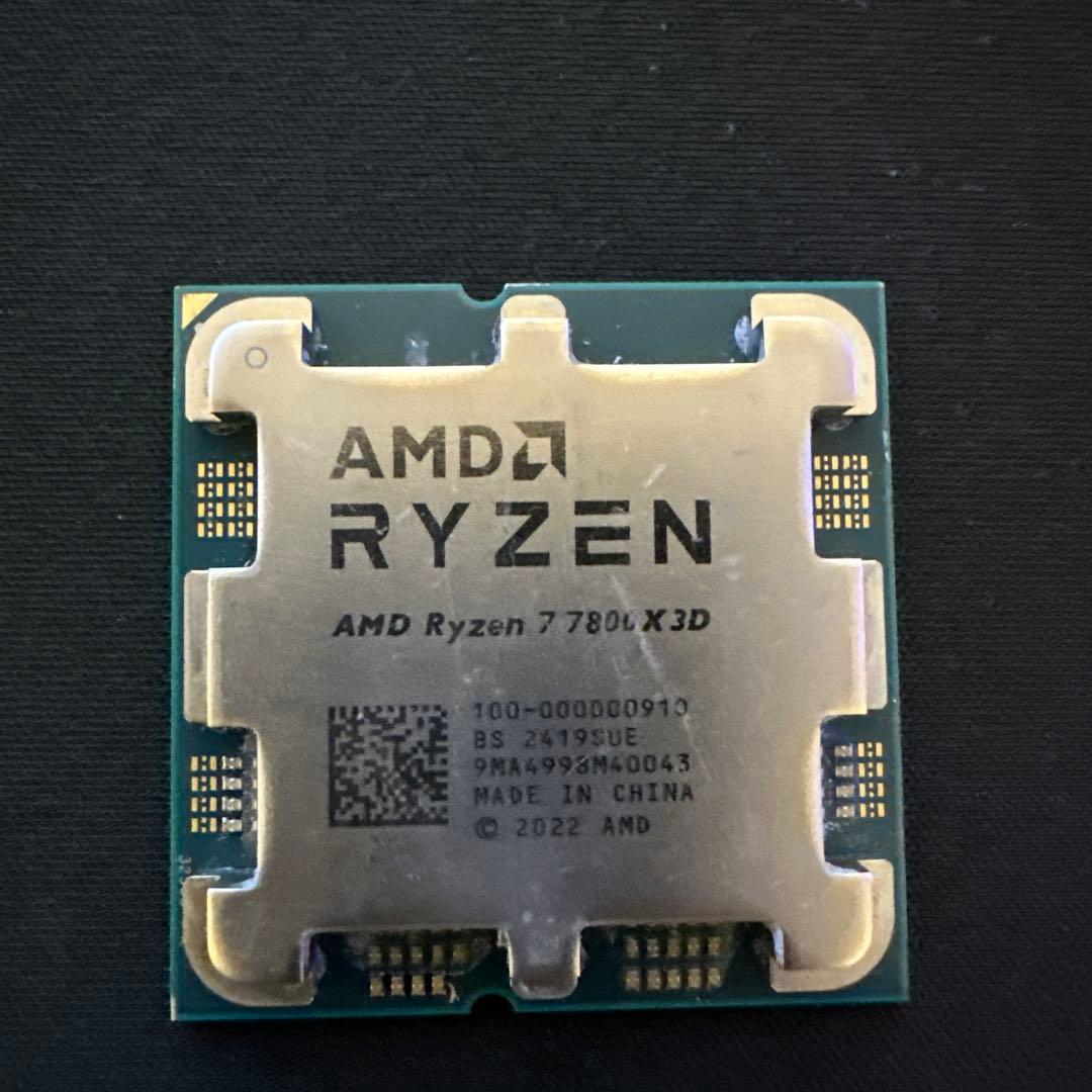 CPU Ryzen7 7800x3d
