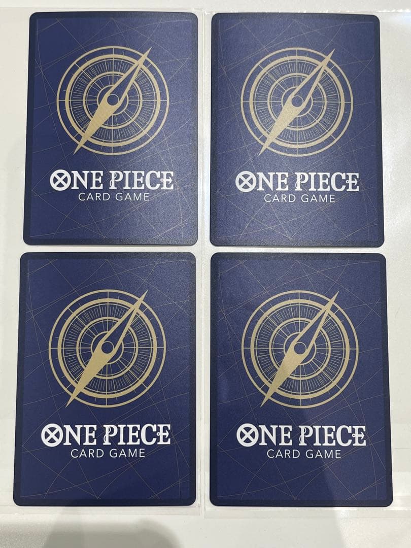 モンキー・D・ルフィ：最強ジャンプ5月号 応募者全員大サービス プロモ4枚セット