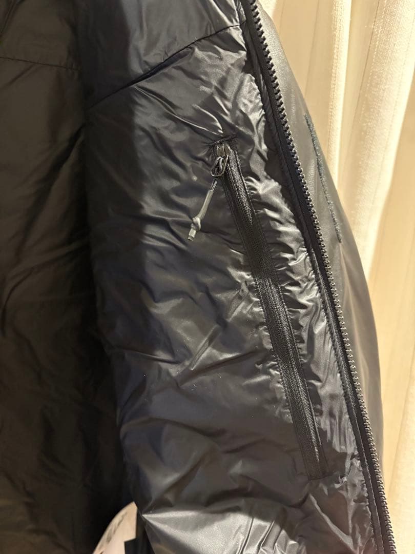 未使用 未使用 アークテリクス オジーインサレーテッド ジャケット S ブラック