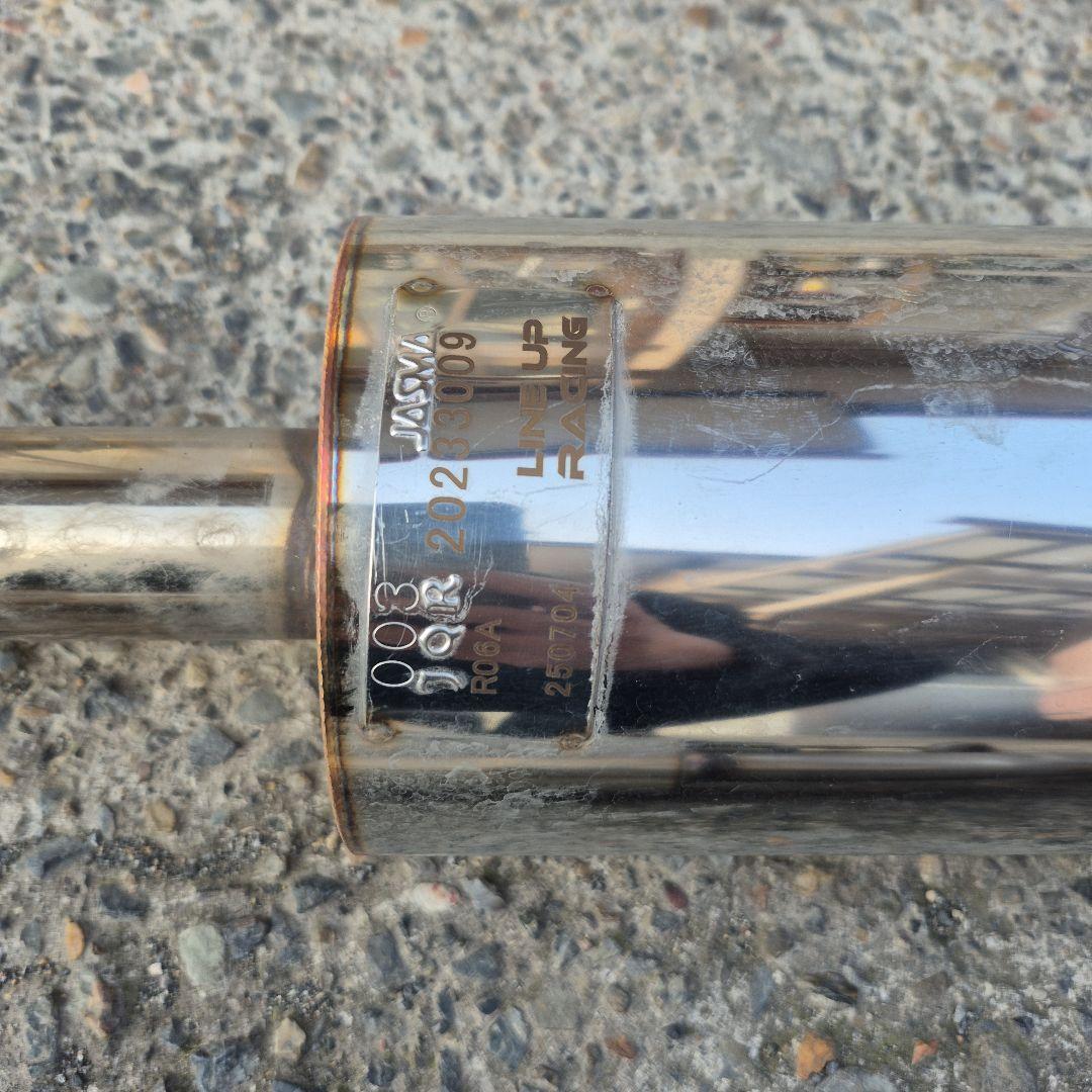 LINE UP RACING マフラー車検対応 HA36S HA36V FF用