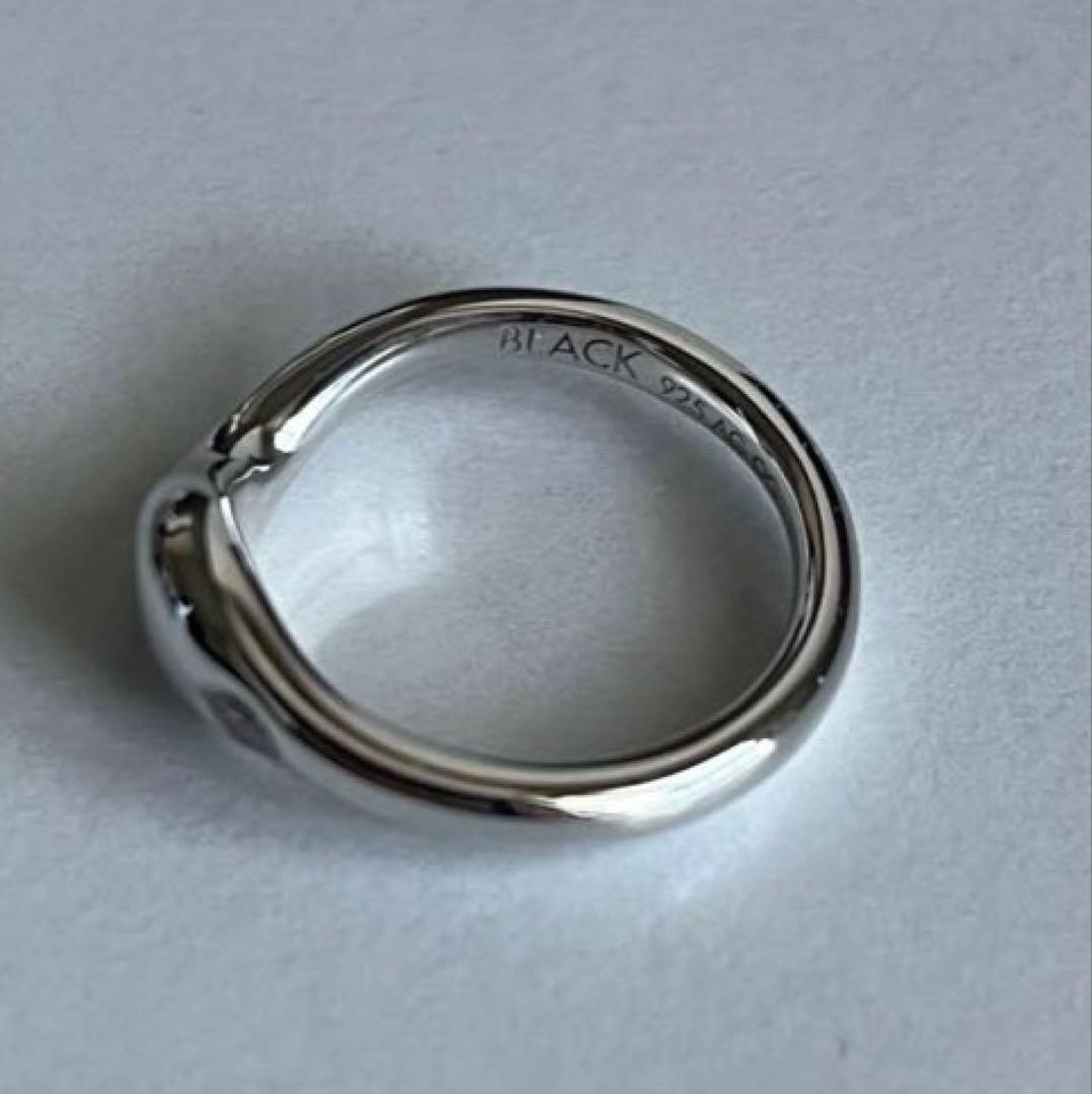 【美品・購入証明書あり】MARIA BLACK Dolphin Ring SV