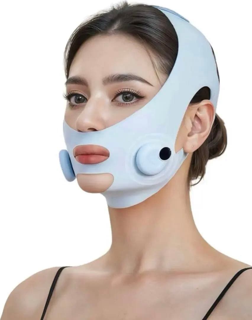 Isyou EMSフェイスベルト 美顔器 マスク型 小顔ケア