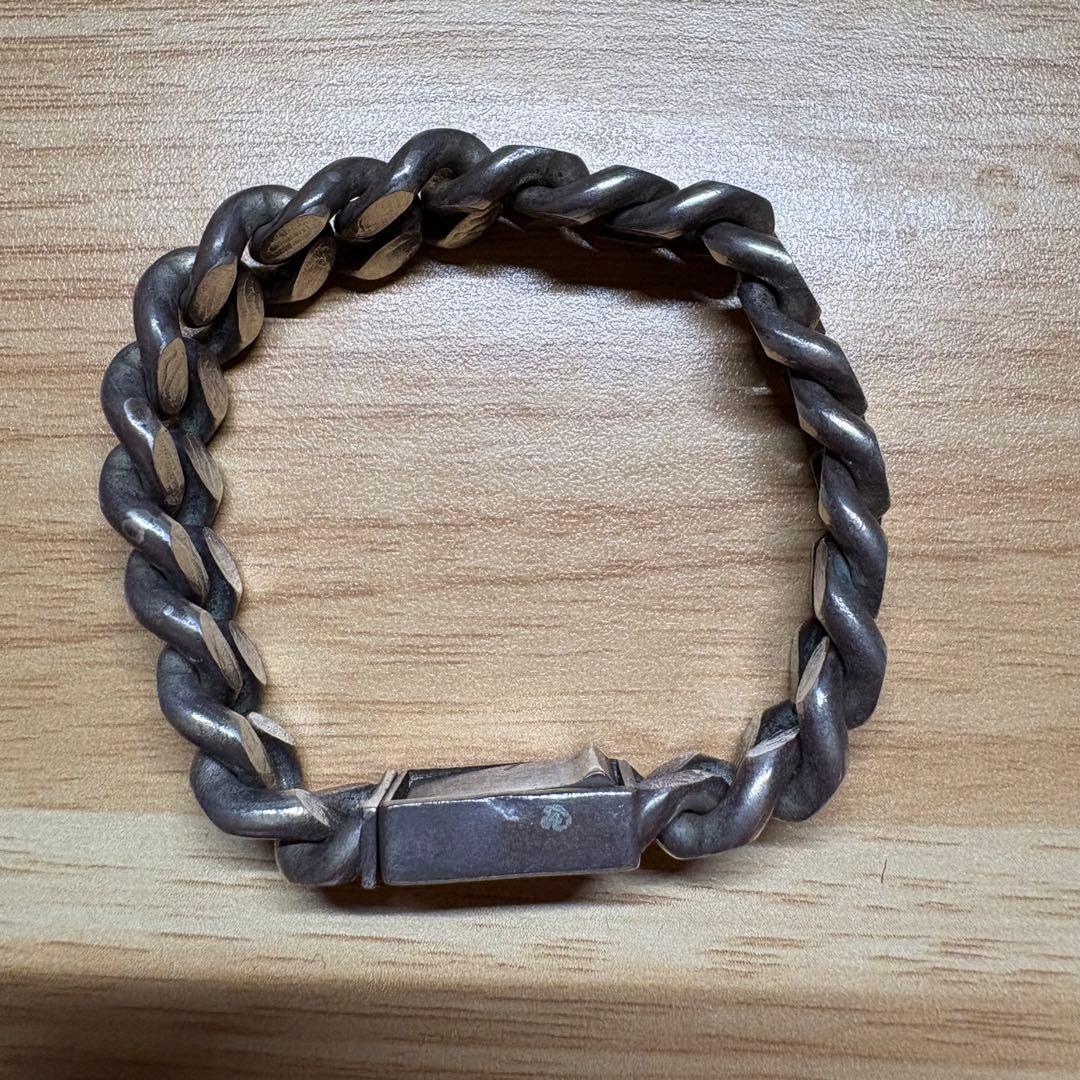 JIL SANDER シルバーチェーン　ブレスレット　ジルサンダー