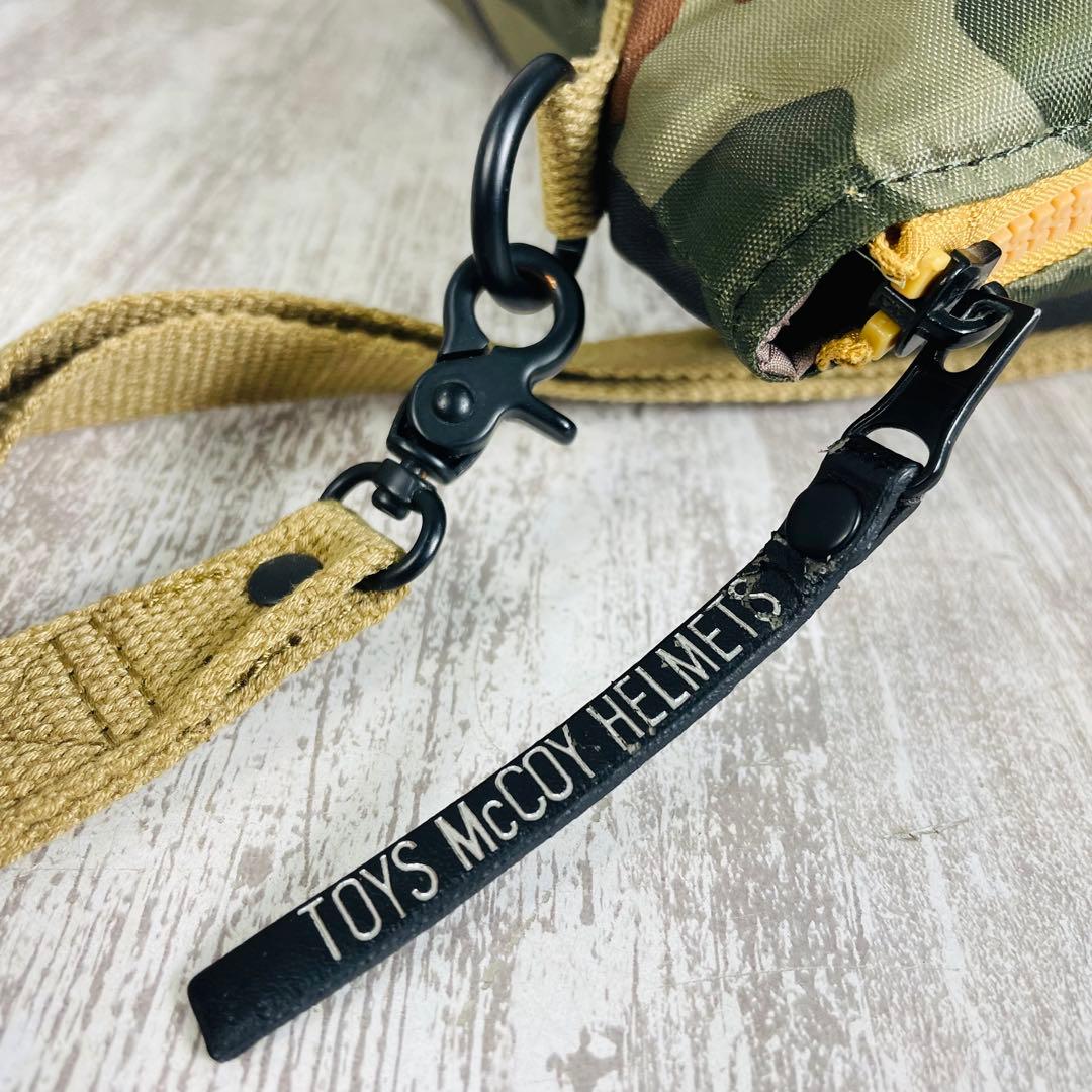【美品】TOYS McCOY ヘルメットバッグ　トゥイティー　迷彩【2way】