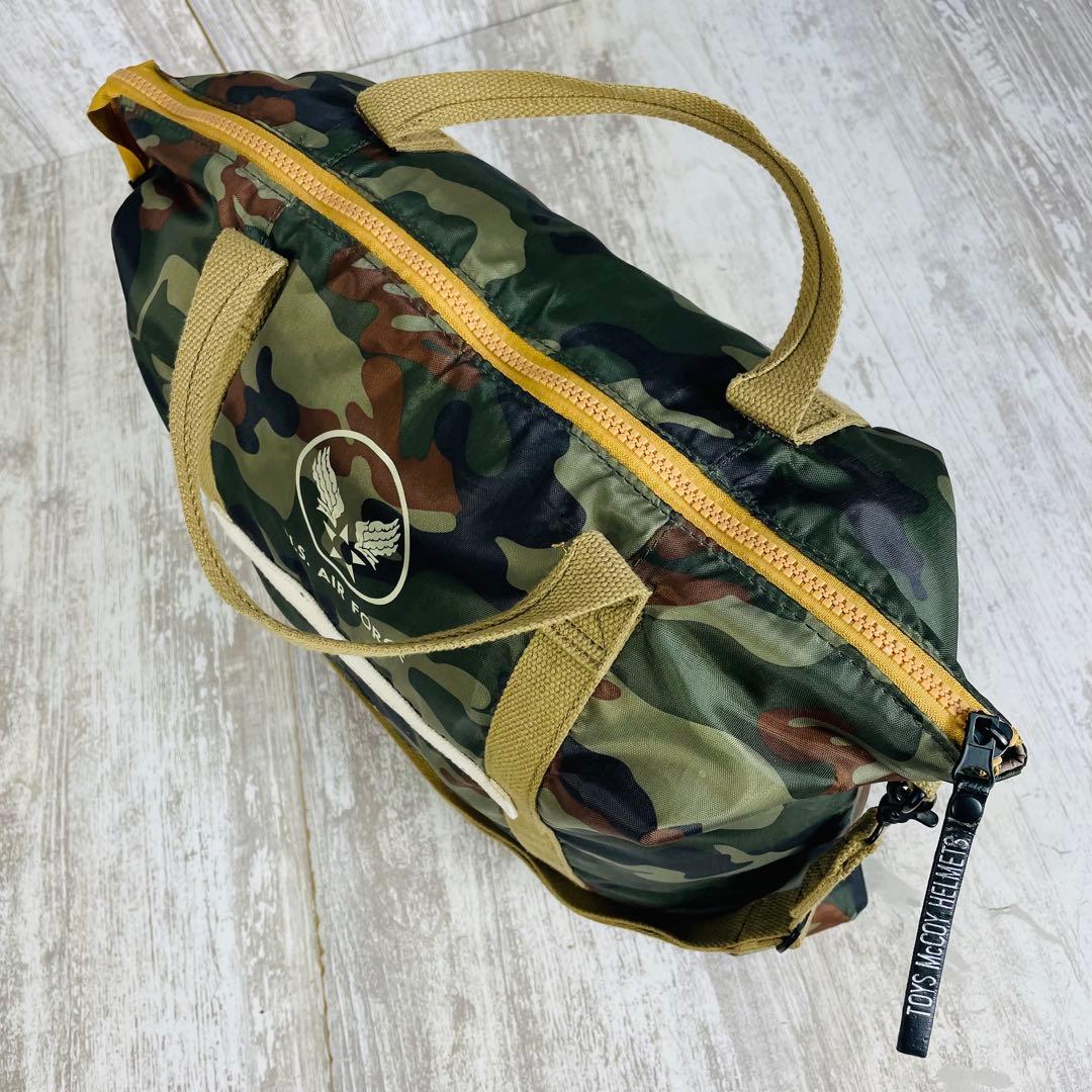 【美品】TOYS McCOY ヘルメットバッグ　トゥイティー　迷彩【2way】