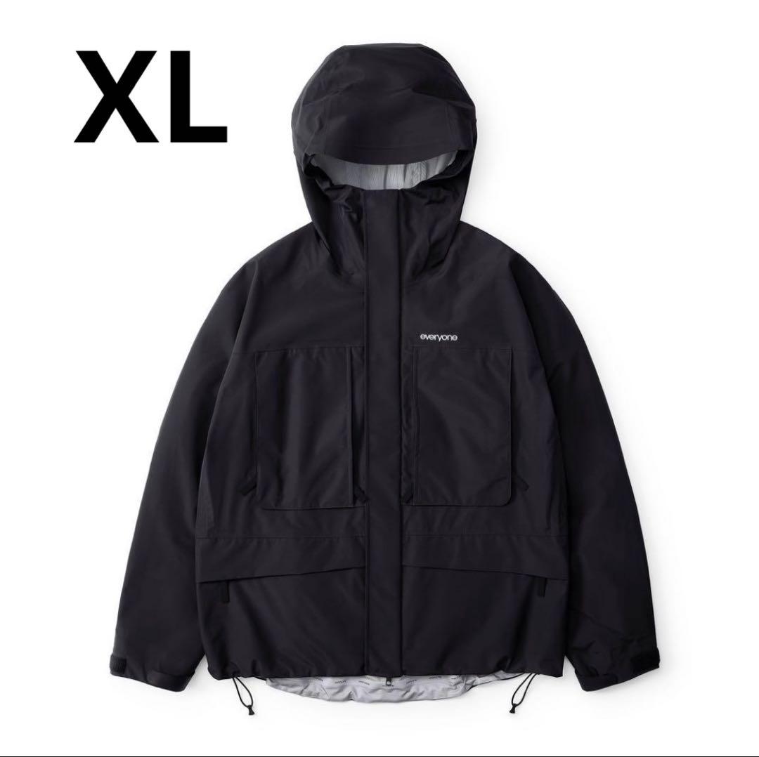 ジャケット・アウター everyone 3layer shell jacket (BLACK) XL
